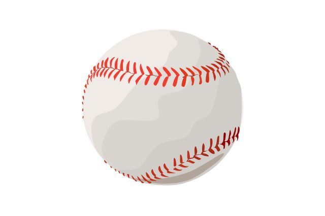 A baseball. That's it, just a baseball.