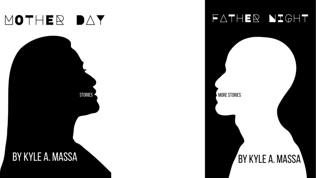 A side-by-side image of the covers of "Mother Day" and "Father Night."